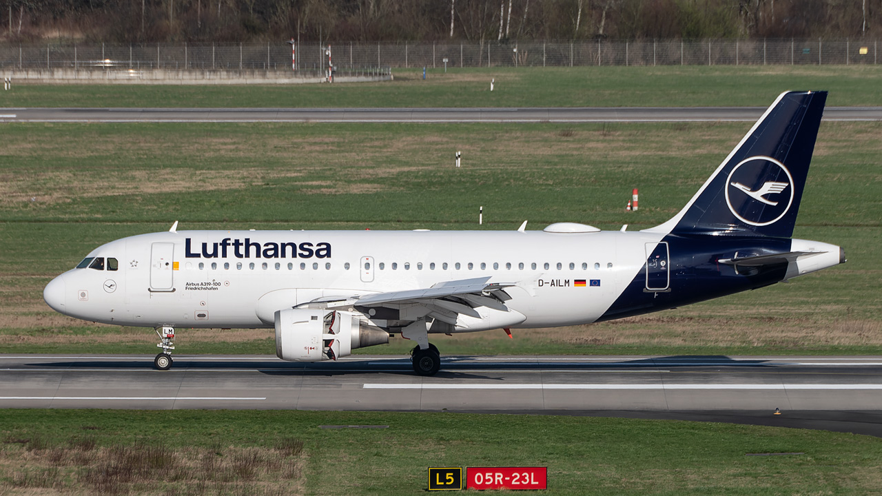 D-AILM Lufthansa Airbus A319