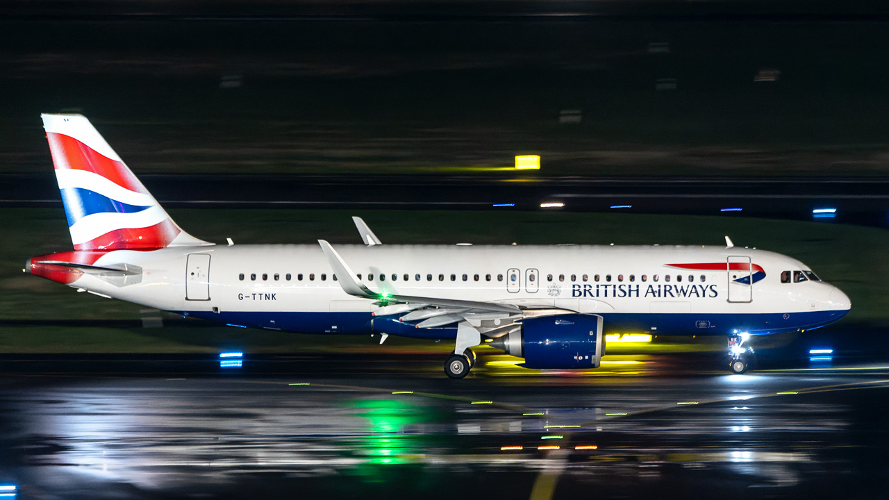 G-TTNK British Airways Airbus A320-200neo