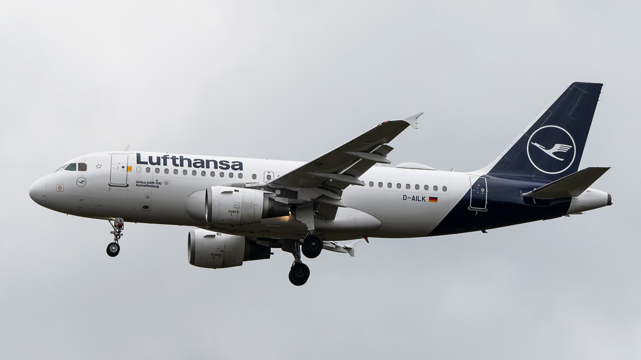 D-AILK Lufthansa Airbus A319-100