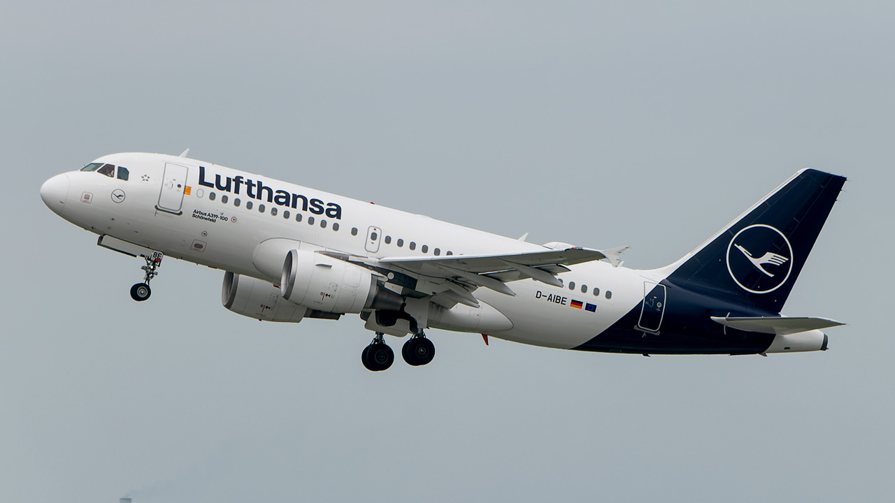 D-AIBE Lufthansa Airbus A319-100