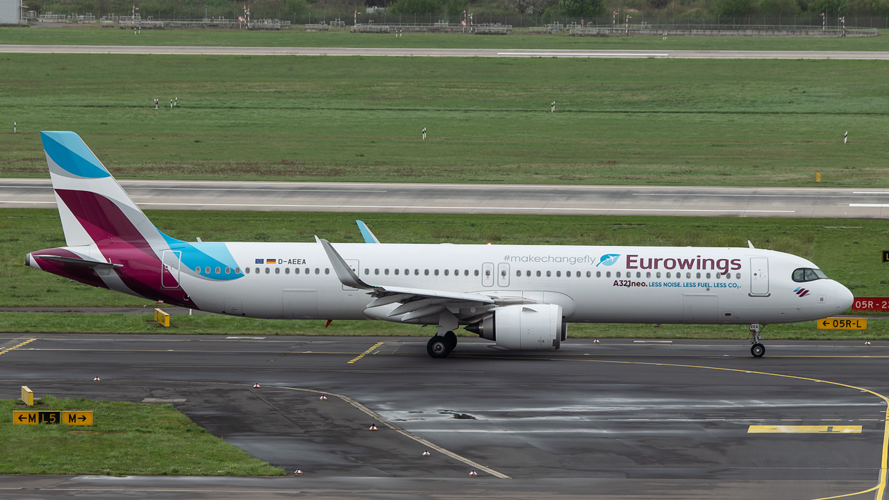 D-AEEA Eurowings Airbus A321-200neo