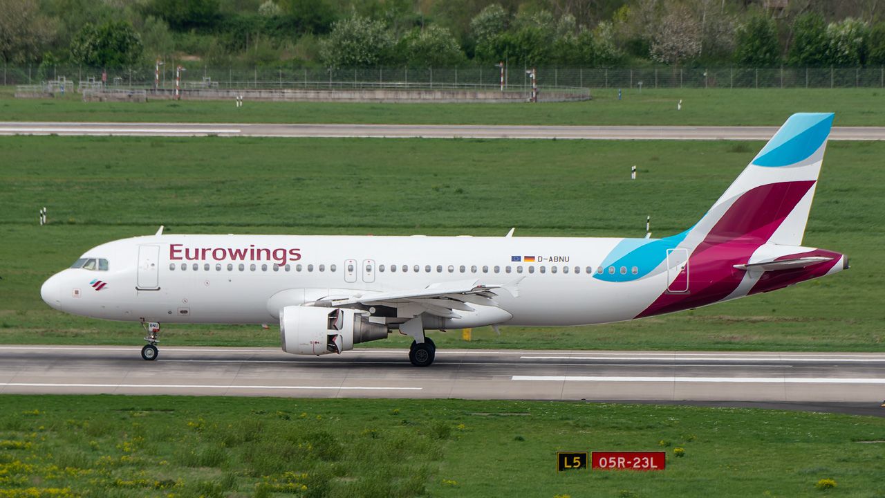 D-ABNU Eurowings Airbus A320-200