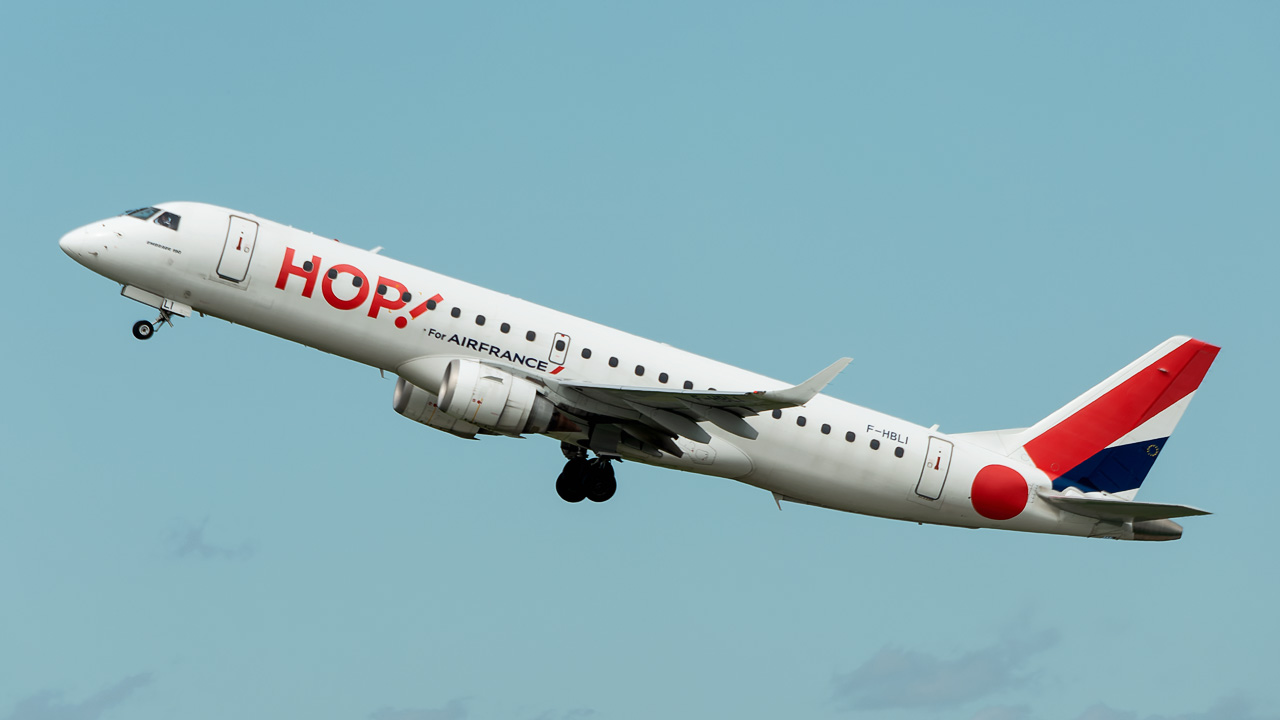 F-HBLI HOP! Embraer ERJ-190