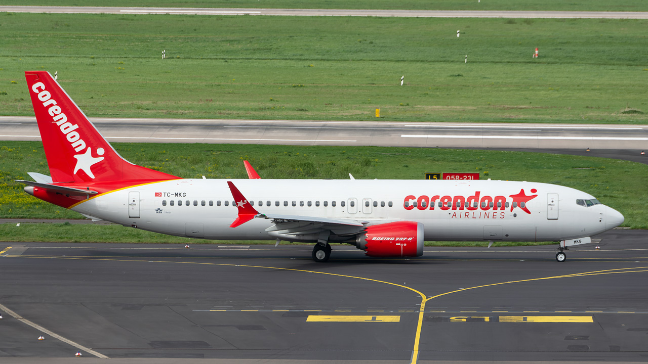 TC-MKG Corendon Airlines Boeing 737 MAX 8