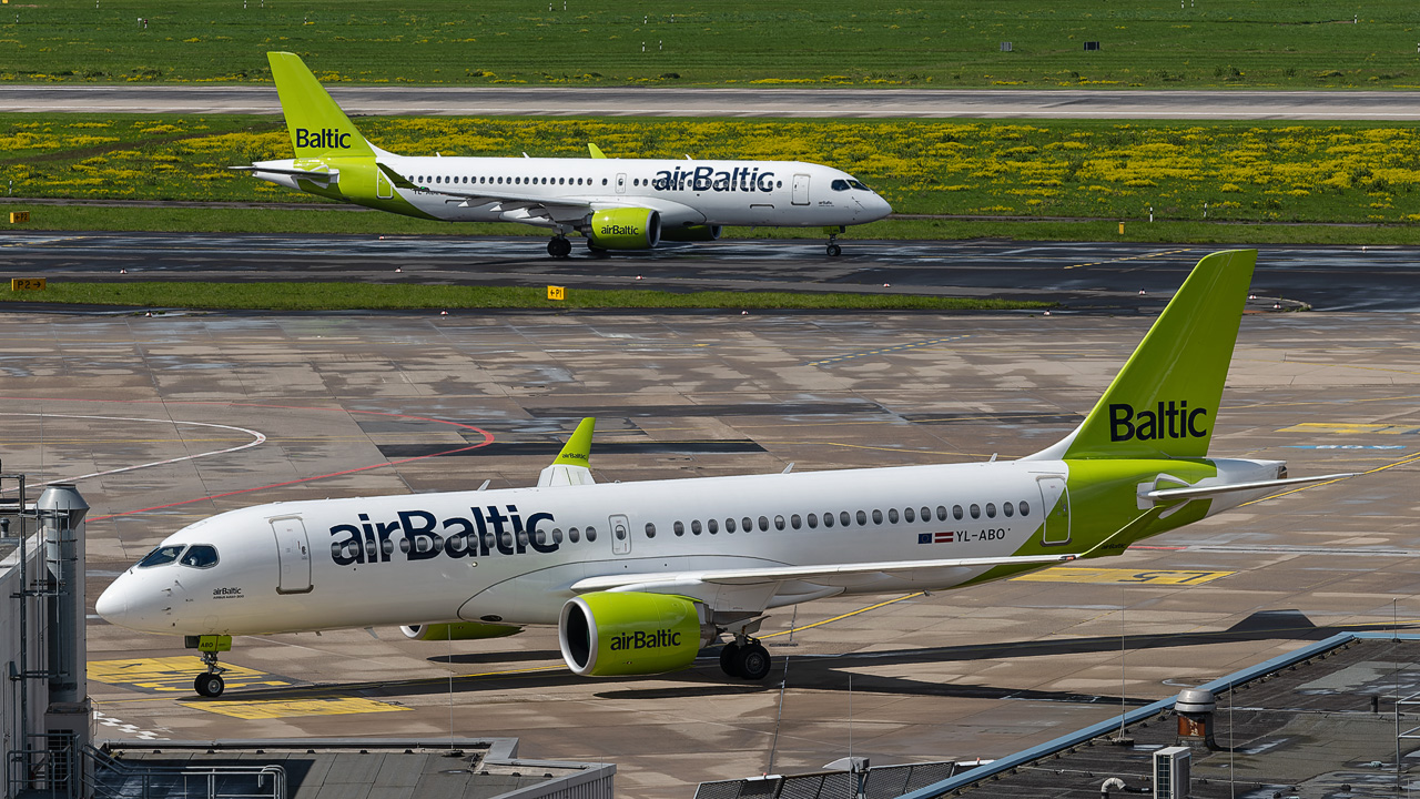 YL-ABO airBaltic Airbus A220-300