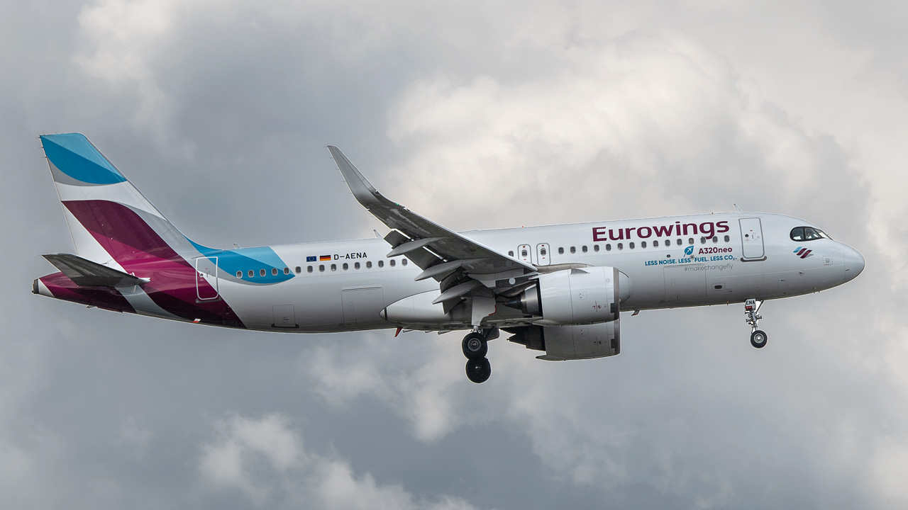 D-AENA Eurowings Airbus A320-200neo