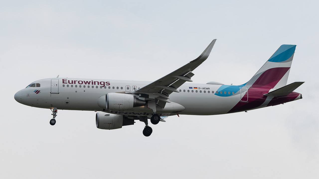 D-AEWR Eurowings Airbus A320-200/S
