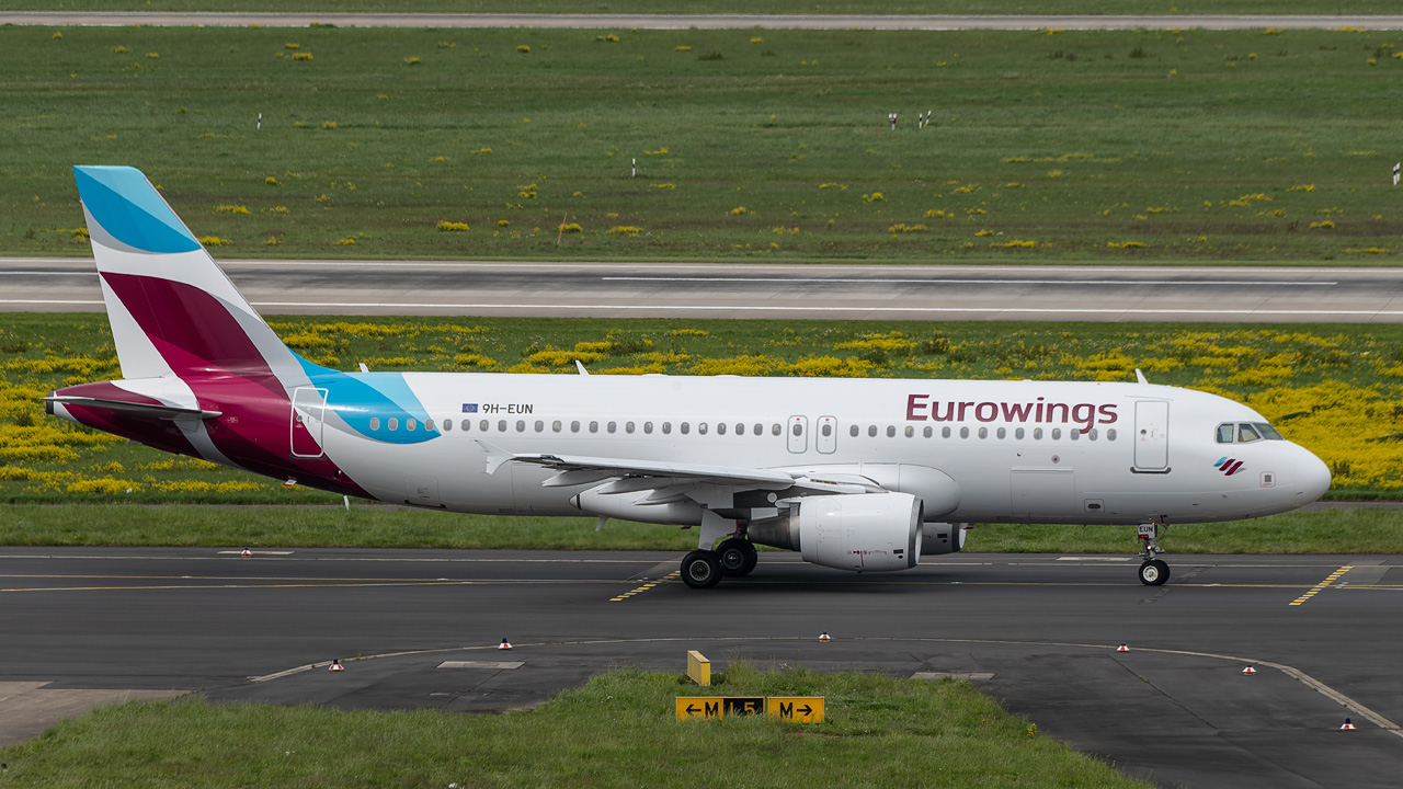 9H-EUN Eurowings Europe Malta Airbus A320-200