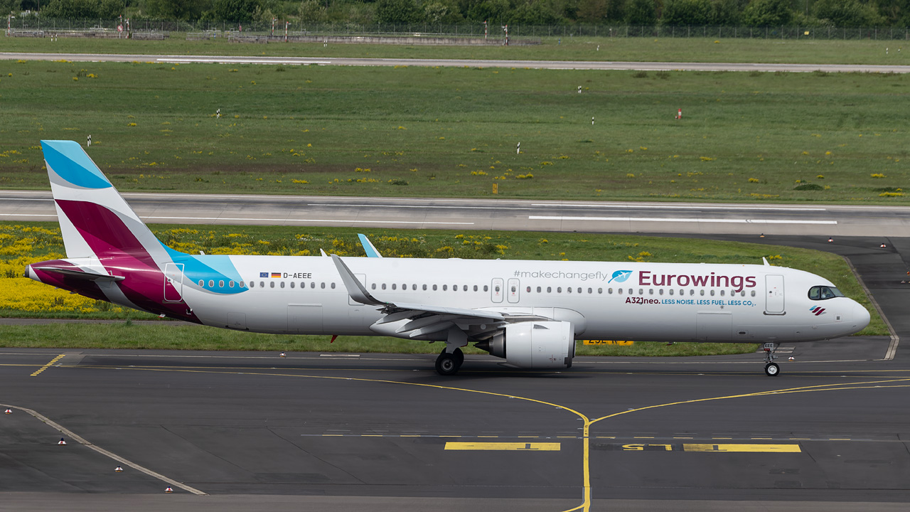 D-AEEE Eurowings Airbus A321-200neo