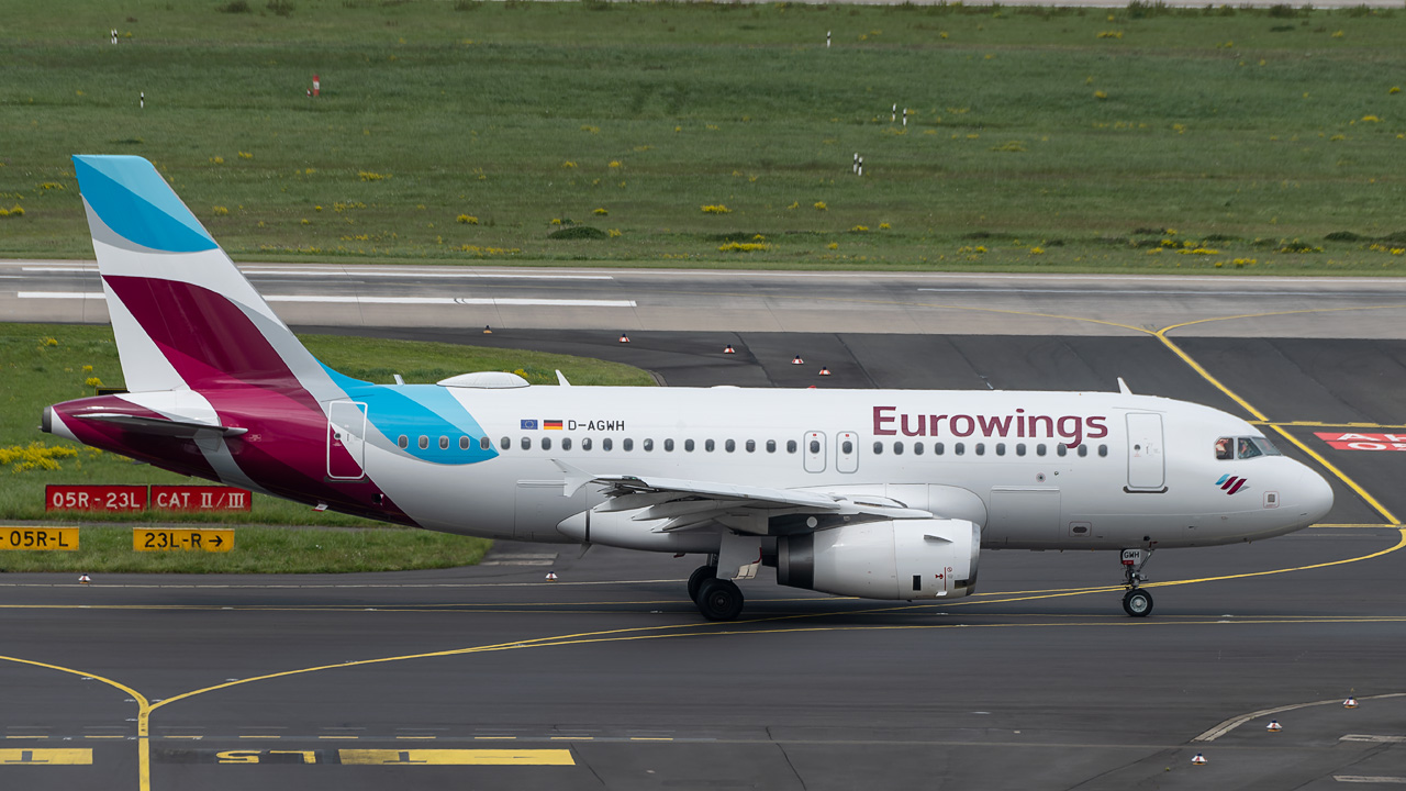 D-AGWH Eurowings Airbus A319-100