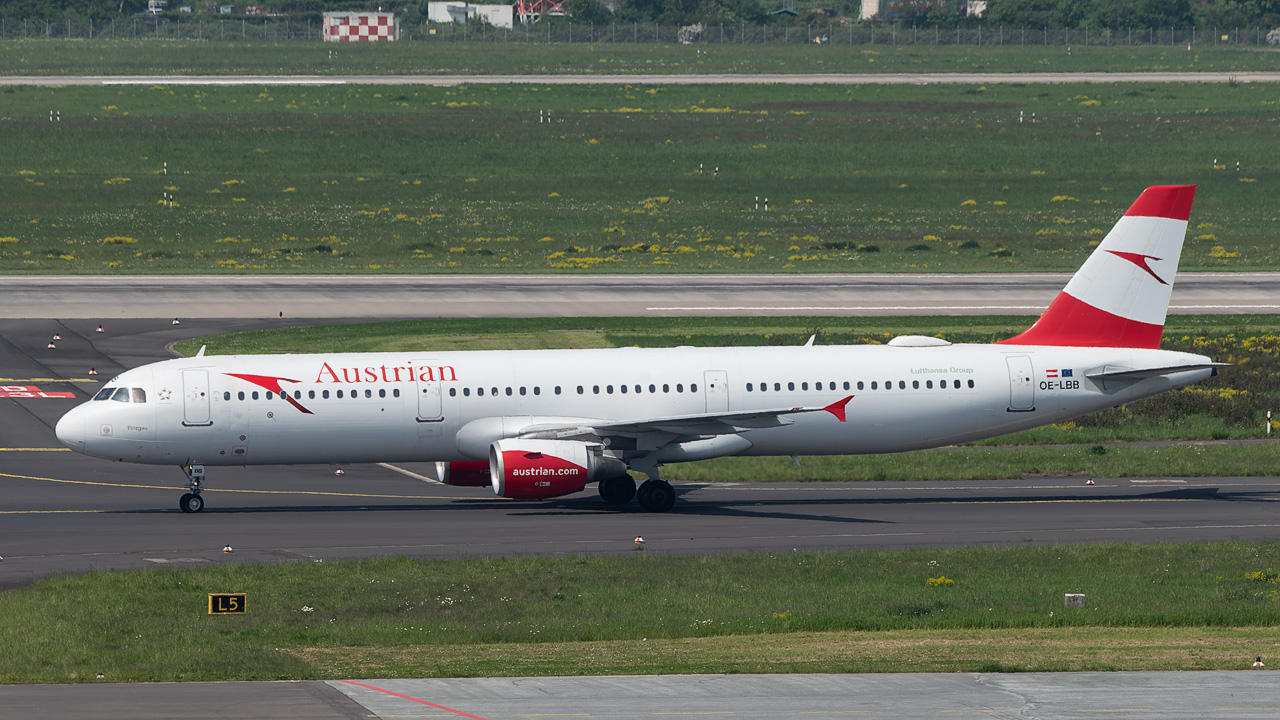 OE-LBB Austrian Airlines Airbus A321-200