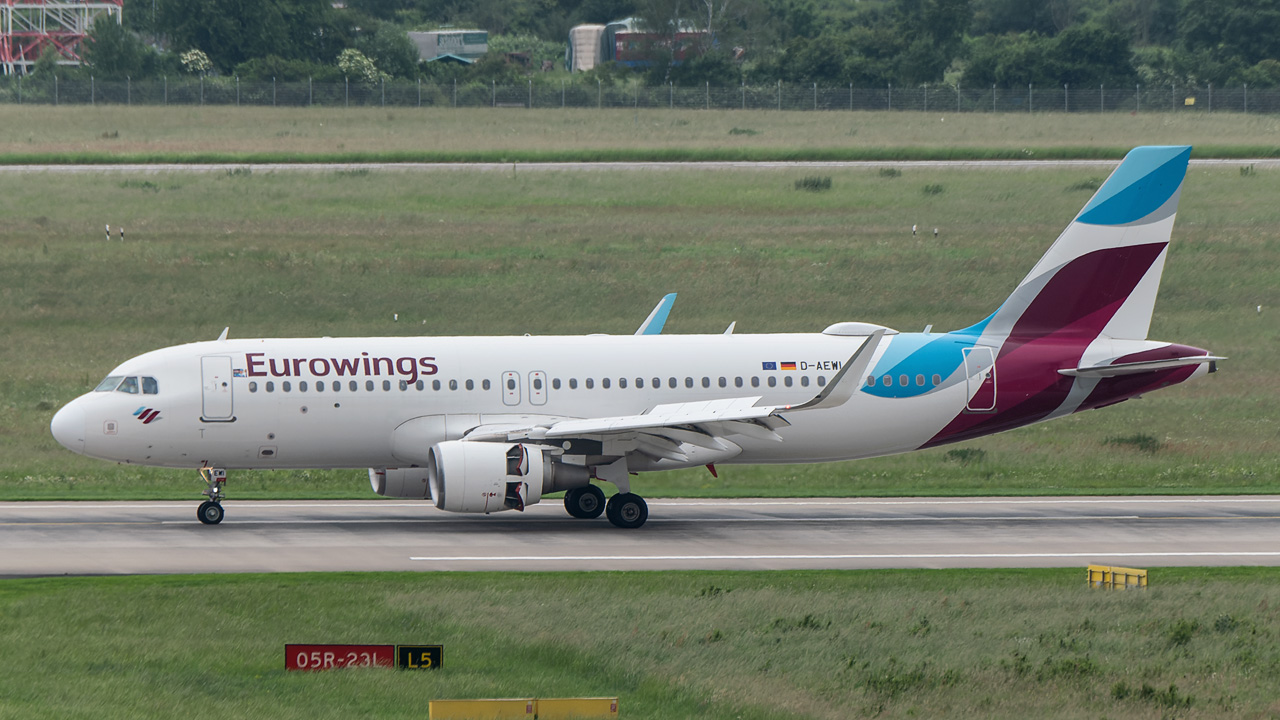 D-AEWI Eurowings Airbus A320-200/S