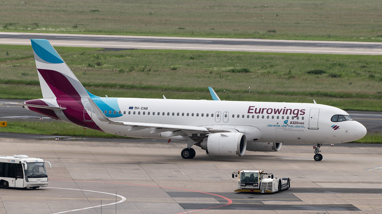 9H-ENB Eurowings Europe Malta Airbus A320-200neo
