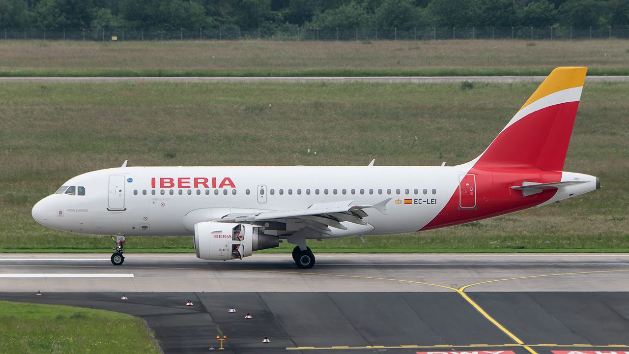 EC-LEI Iberia Airbus A319-100