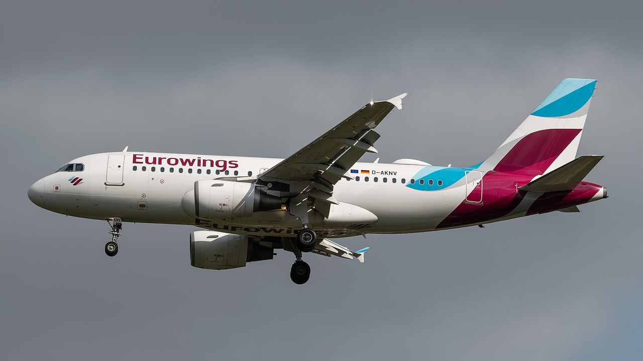 D-AKNV Eurowings Airbus A319-100