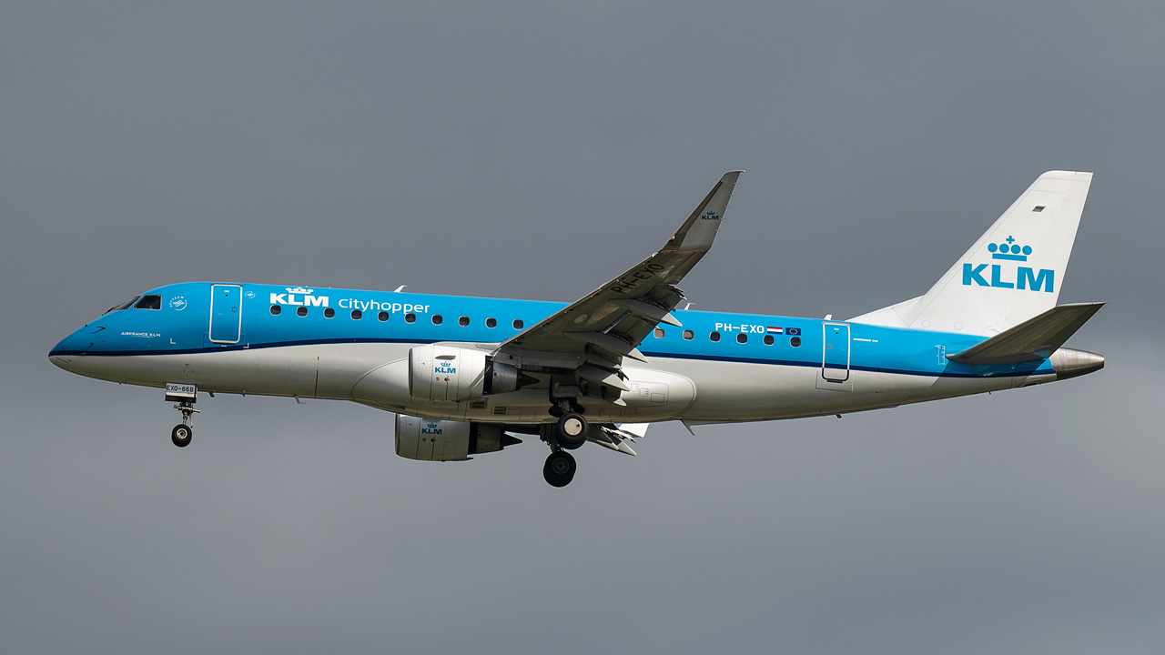 PH-EXO KLM cityhopper Embraer ERJ-175