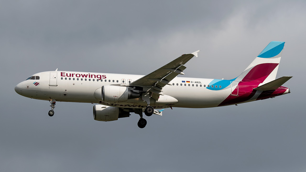 D-ABZL Eurowings Airbus A320-200