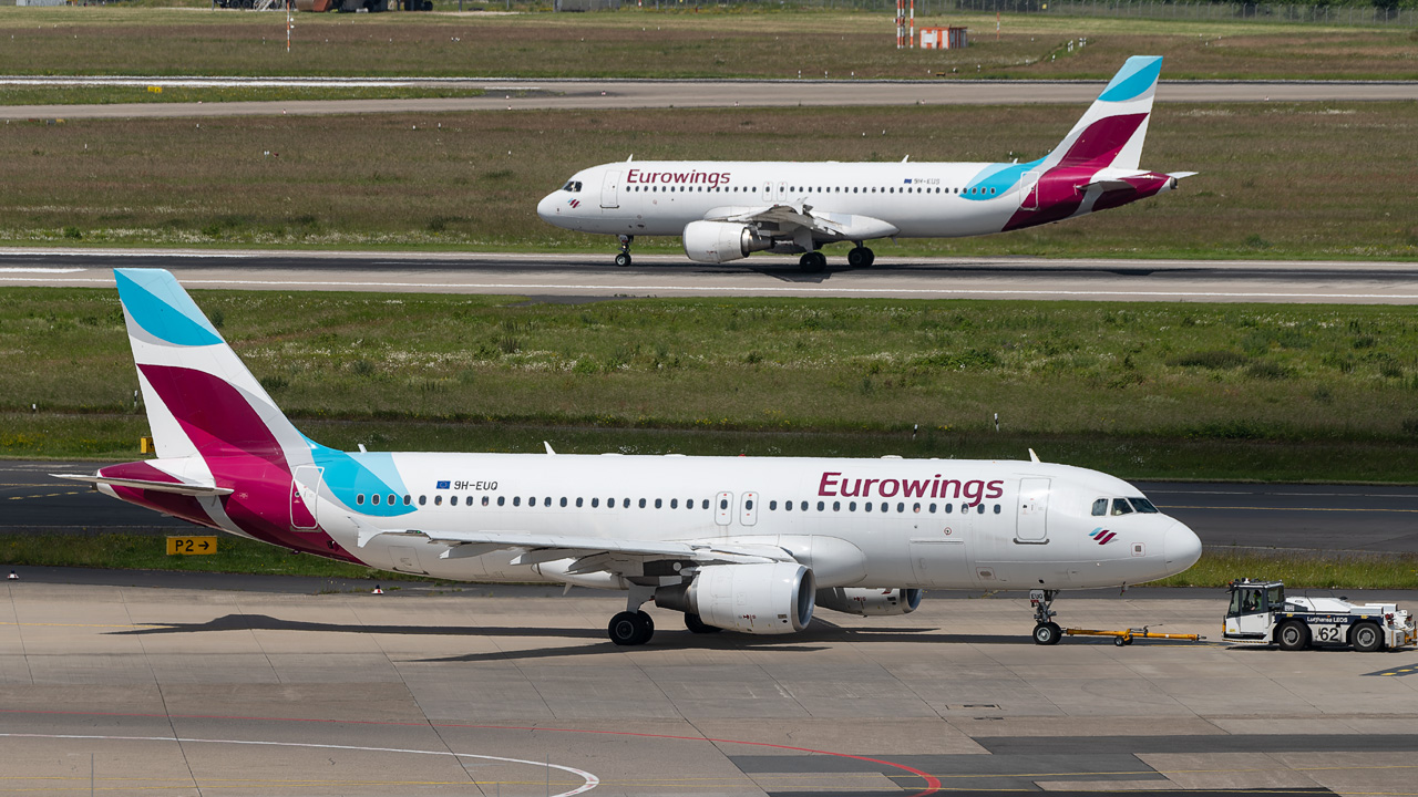 9H-EUQ Eurowings Europe Malta Airbus A320-200