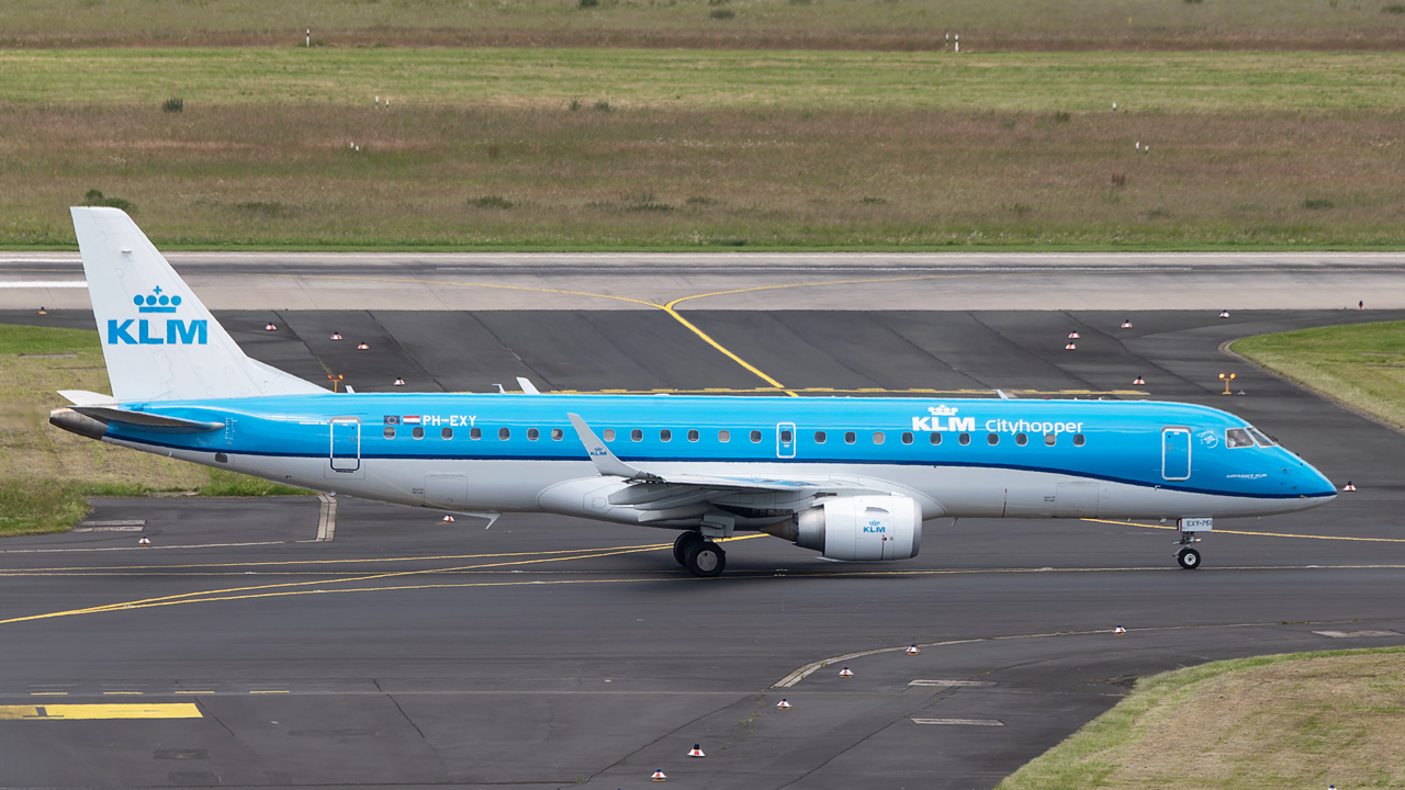 PH-EXY KLM cityhopper Embraer ERJ-190