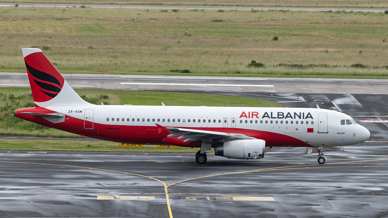 ZA-ASM Air Albania Airbus A320-200