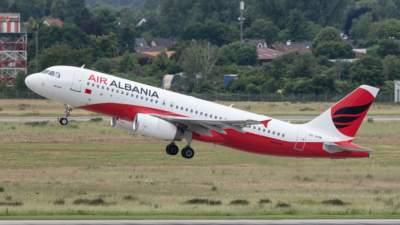 ZA-ASM Air Albania Airbus A320-200