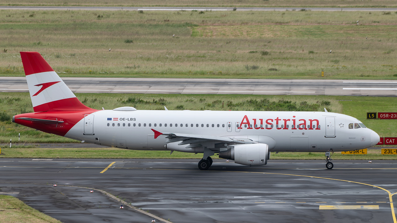 OE-LBS Austrian Airbus A320-200