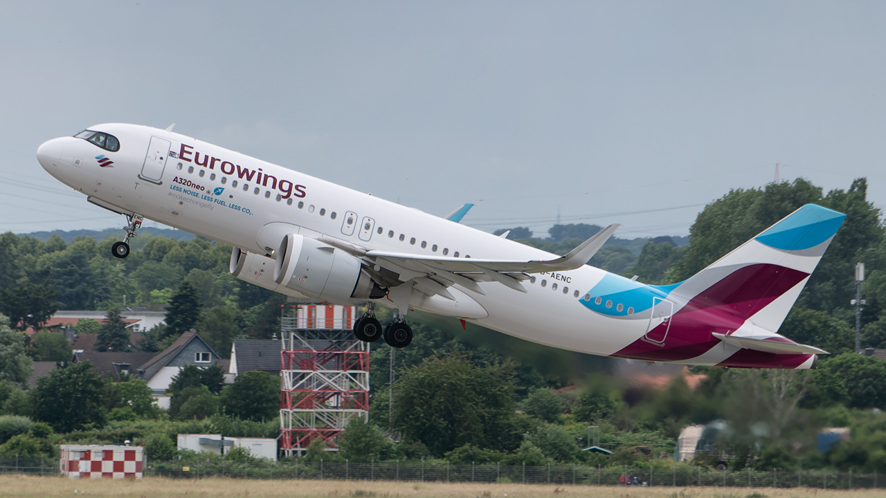 D-AENC Eurowings Airbus A320-200neo