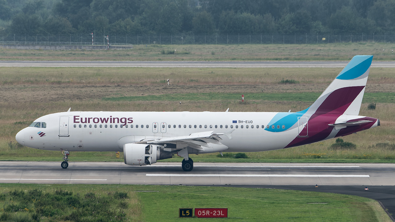 9H-EUO Eurowings Europe Malta Airbus A320-200