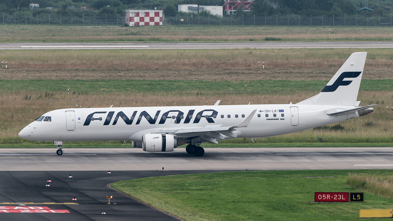 OH-LKI Finnair Embraer ERJ-190