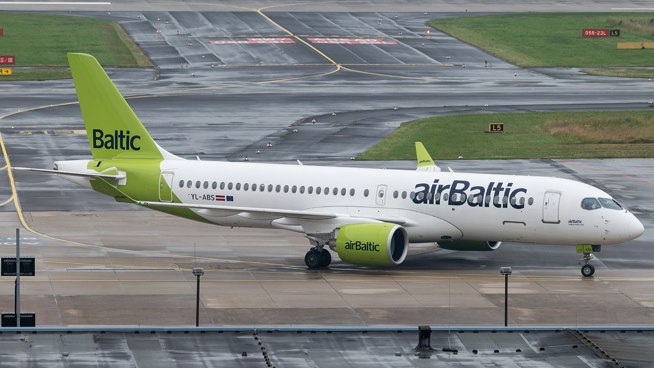 YL-ABS airBaltic Airbus A220-300