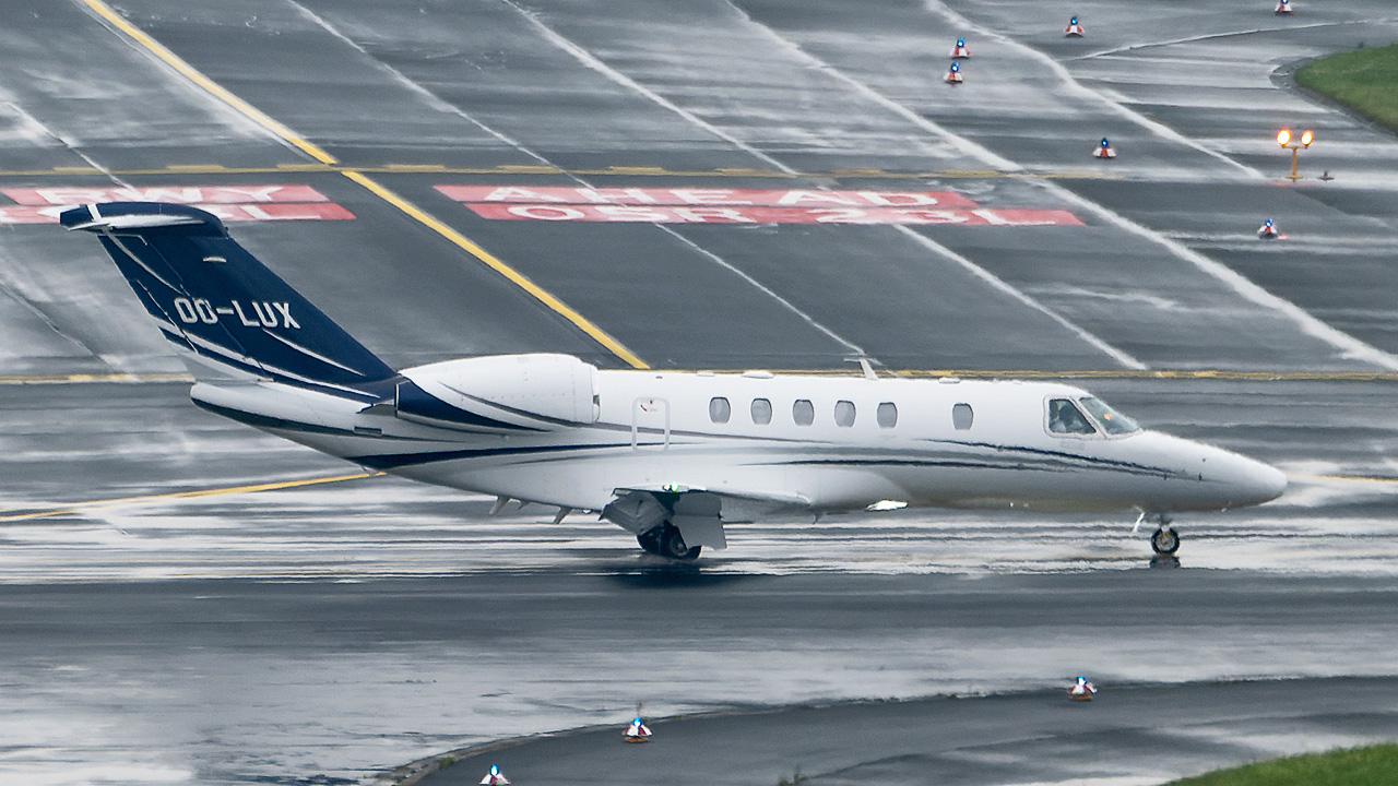 OO-LUX Luxaviation Belgium Cessna 525C CitationJet 4