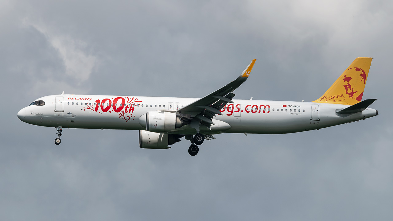 TC-RDP Pegasus Airlines Airbus A321-200neo