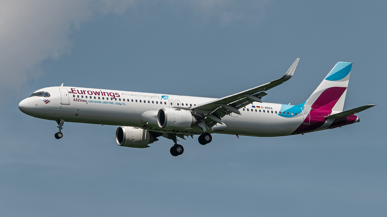 D-AEEA Eurowings Airbus A321-200neo