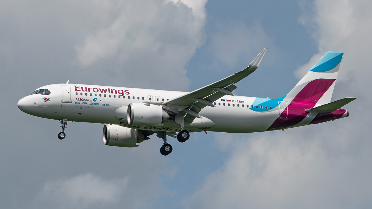 D-AENI Eurowings Airbus A320-200neo