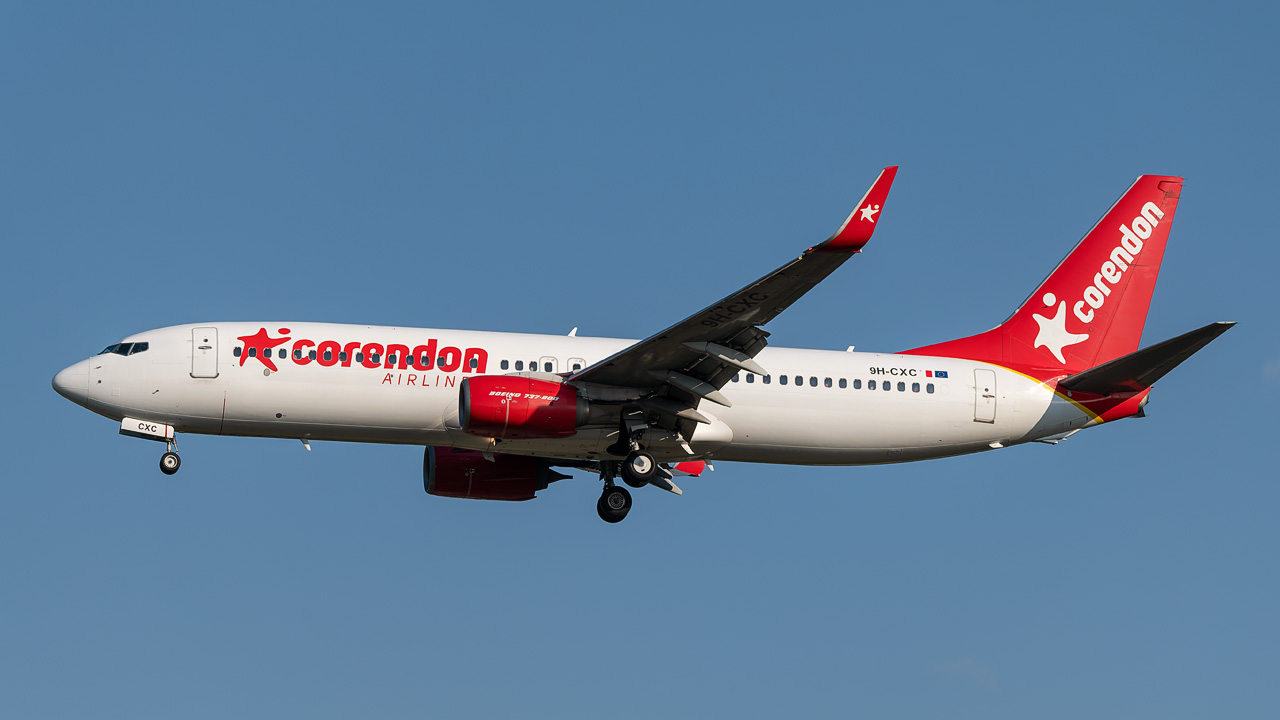 9H-CXC Corendon Airlines Europe Boeing 737-800