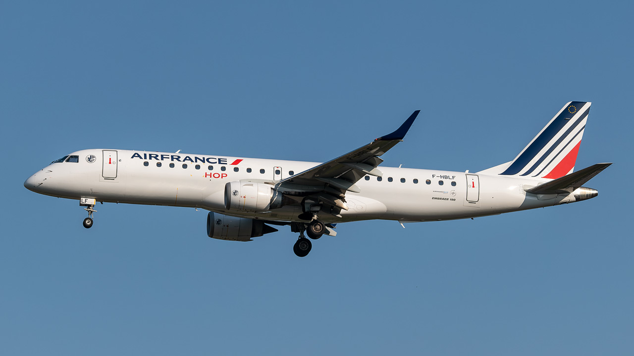 F-HBLF Air France (HOP!) Embraer ERJ-190