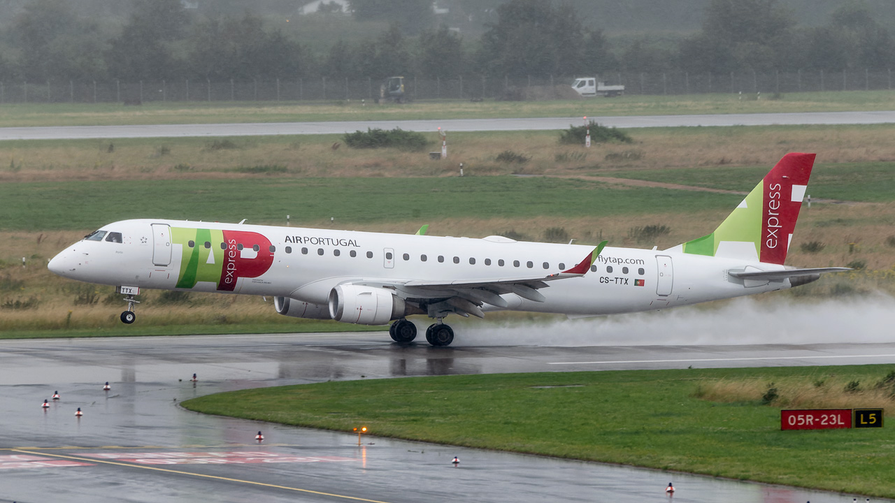 CS-TTX TAP Express Portugal Embraer ERJ-195