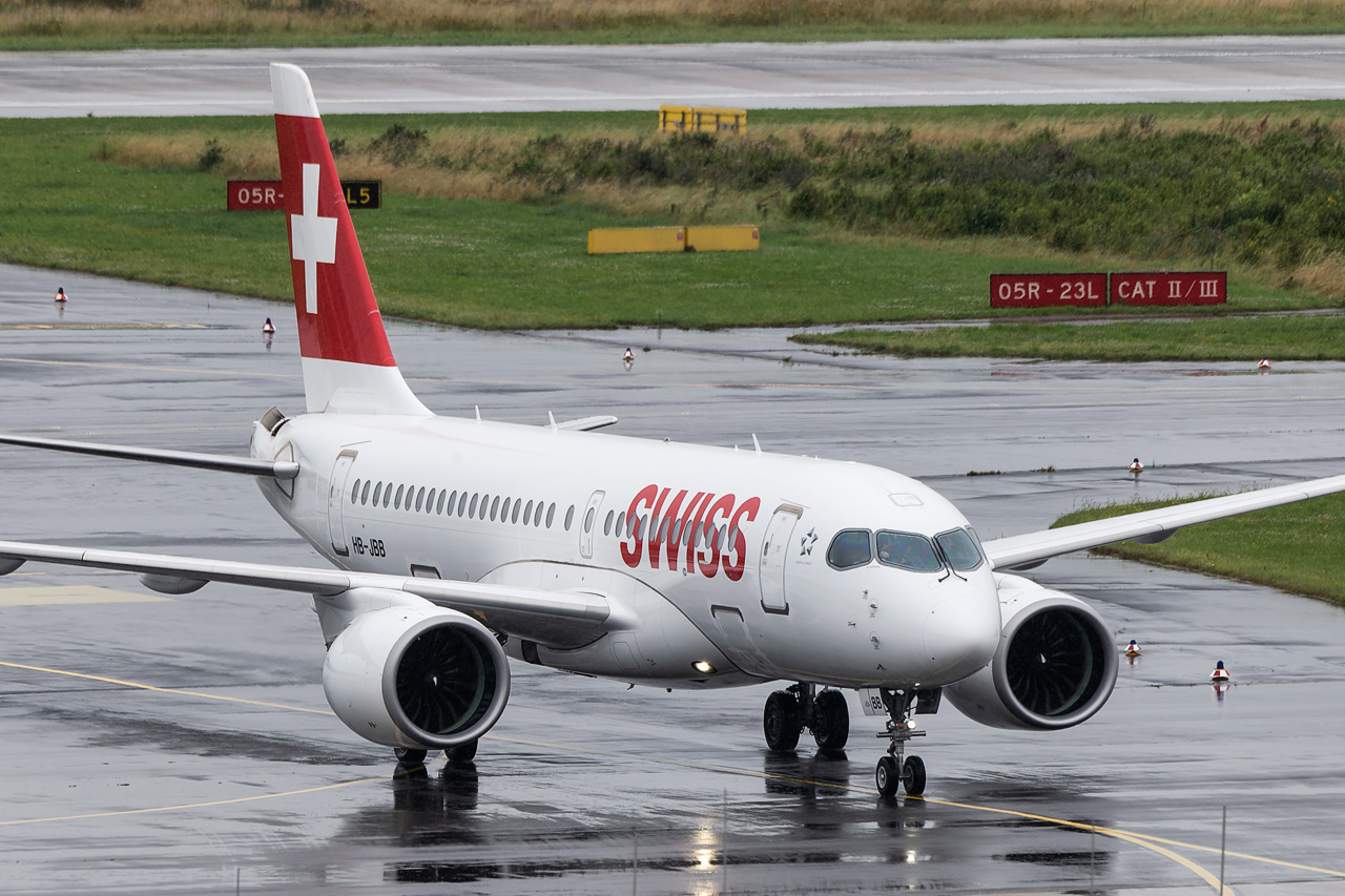 HB-JBB Swiss Airbus A220-100