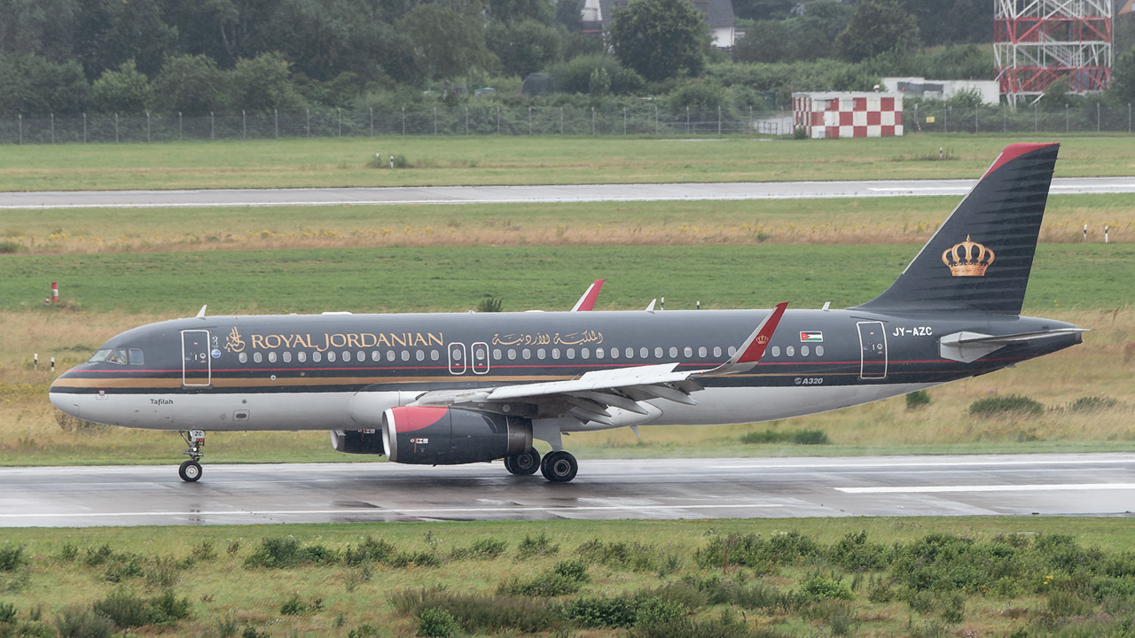 JY-AZC Royal Jordanian Airbus A320-200/S