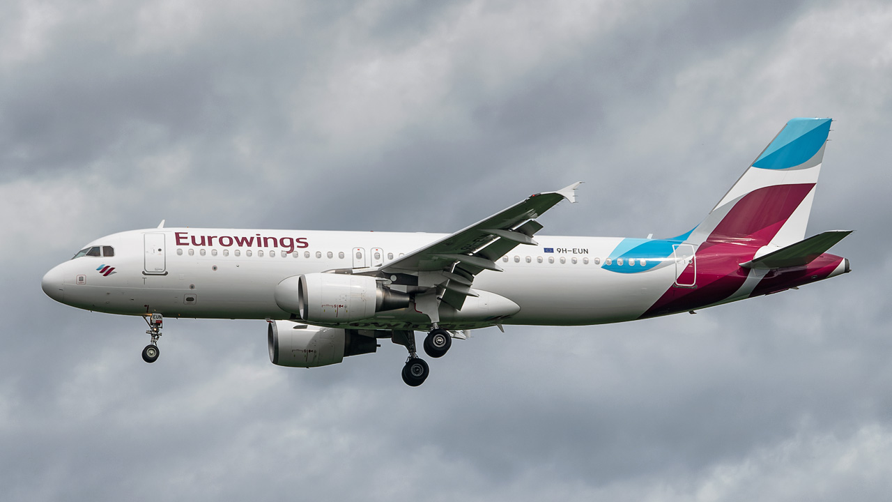 9H-EUN Eurowings Europe Malta Airbus A320-200