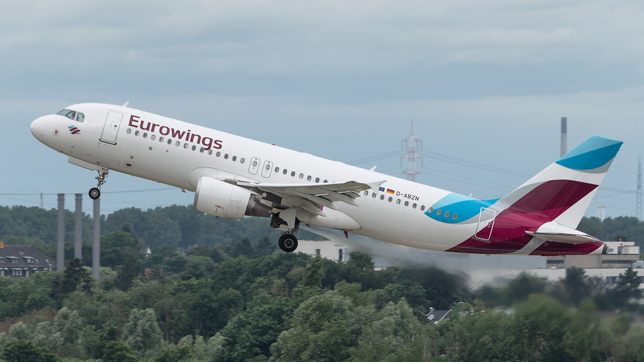 D-ABZN Eurowings Airbus A320-200