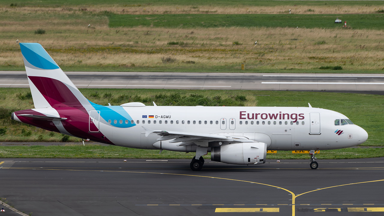 D-AGWU Eurowings Airbus A319-100