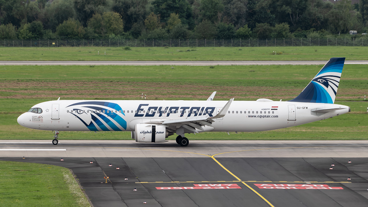 SU-GFW Egypt Air Airbus A321-200neo