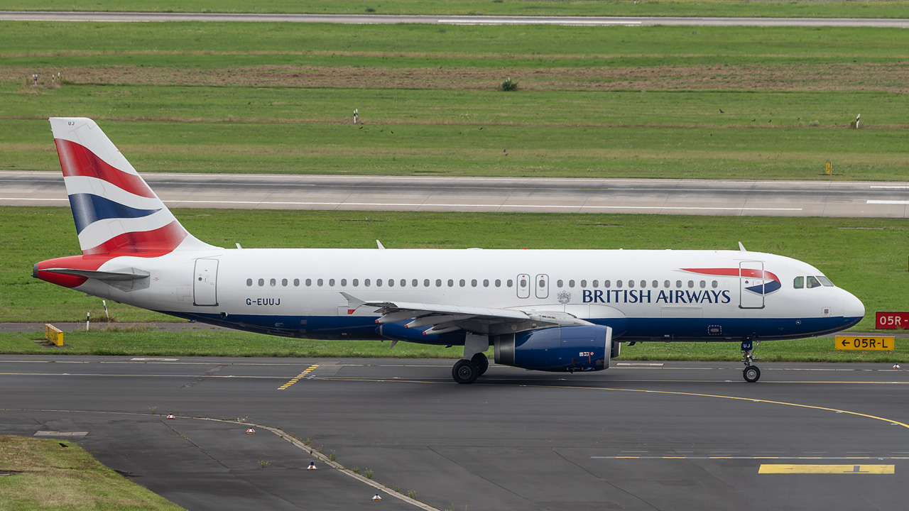 G-EUUJ British Airways Airbus A320-200