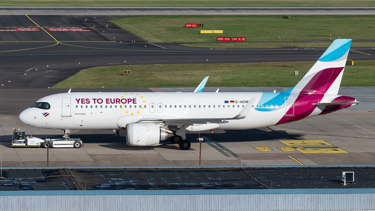 D-AENE Eurowings Airbus A320-200neo