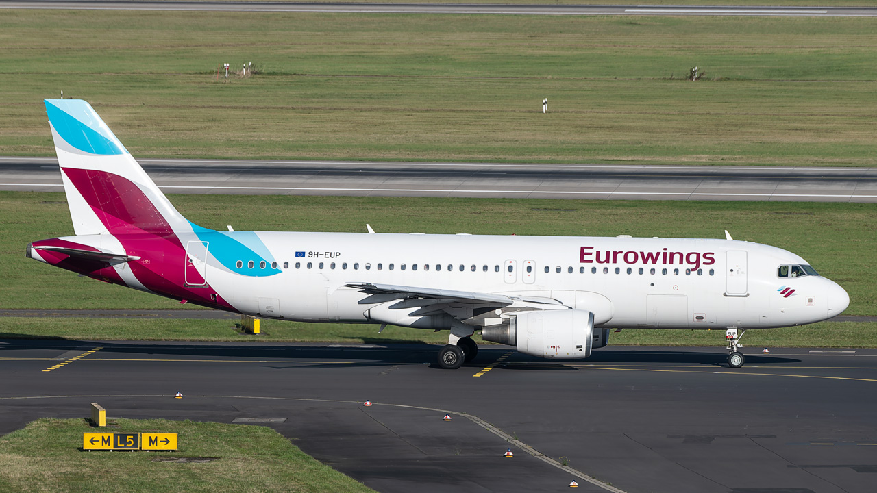 9H-EUP Eurowings Europe Malta Airbus A320-200