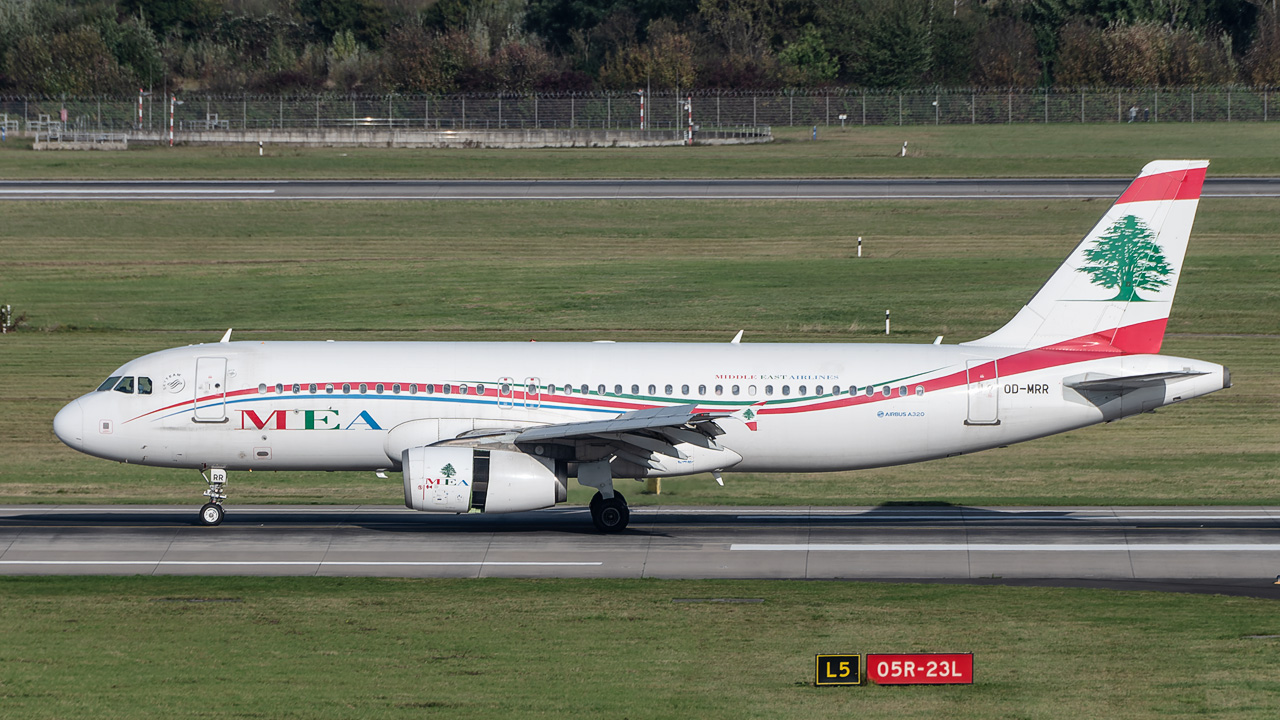 OD-MRR Middle East Airlines (MEA) Airbus A320-200