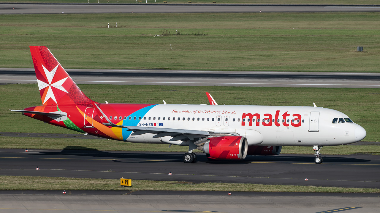 9H-NEB Air Malta Airbus A320-200neo