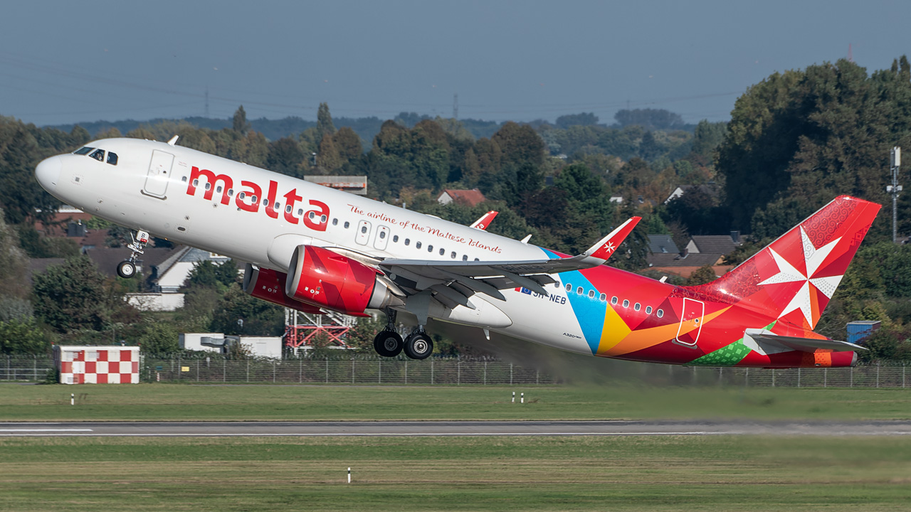 9H-NEB Air Malta Airbus A320-200neo