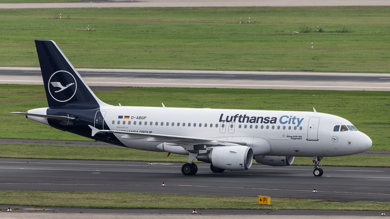 D-ABGP Lufthansa City Airbus A319-100S